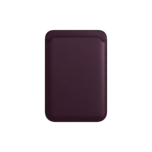 未開封　iPhone レザーウォレット　ダークチェリー Apple iPhone Leather Wallet with MagSafe Dark Cherry MM0T3ZM/A
